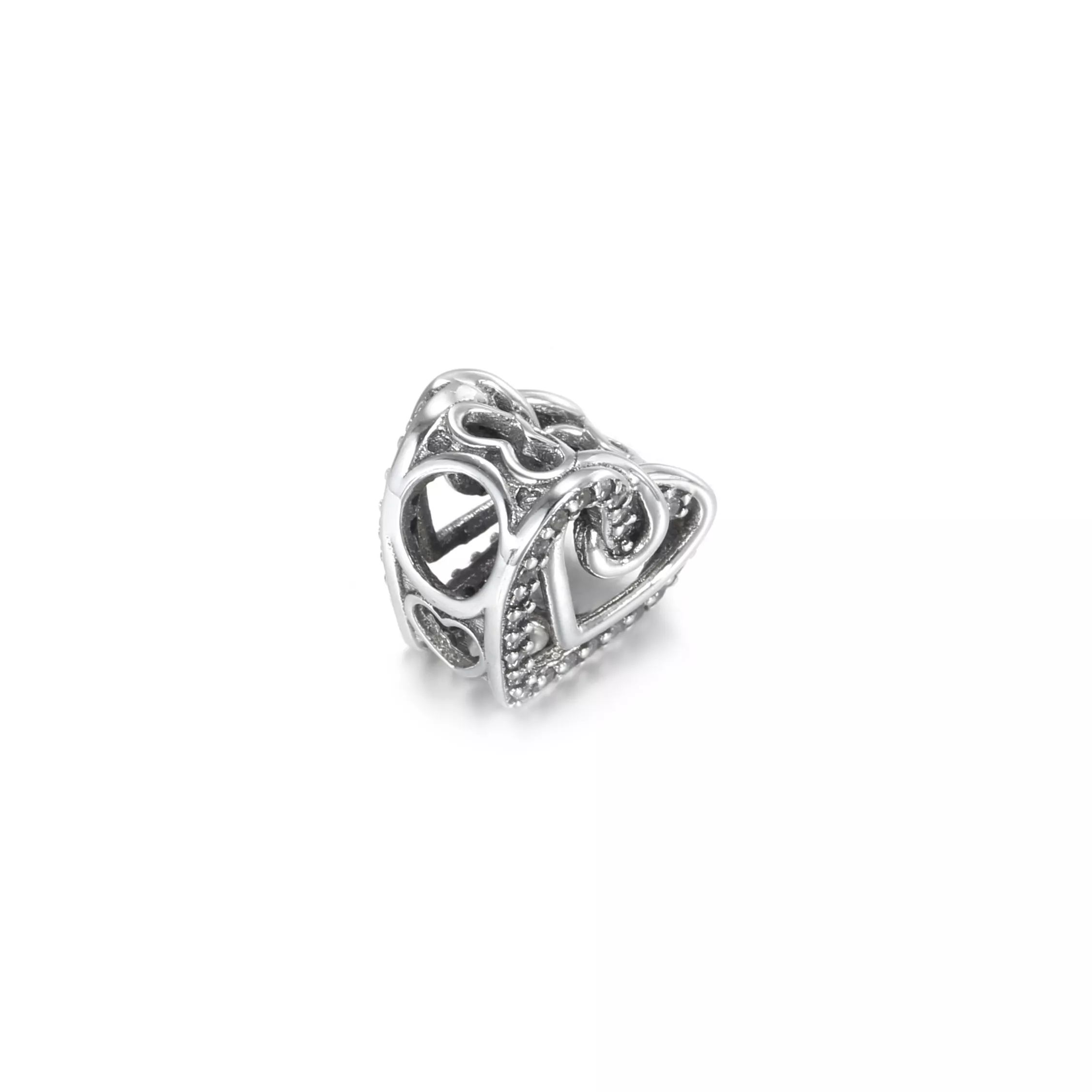 Charm Corações Entrelaçados Brilhantes - 799270C01