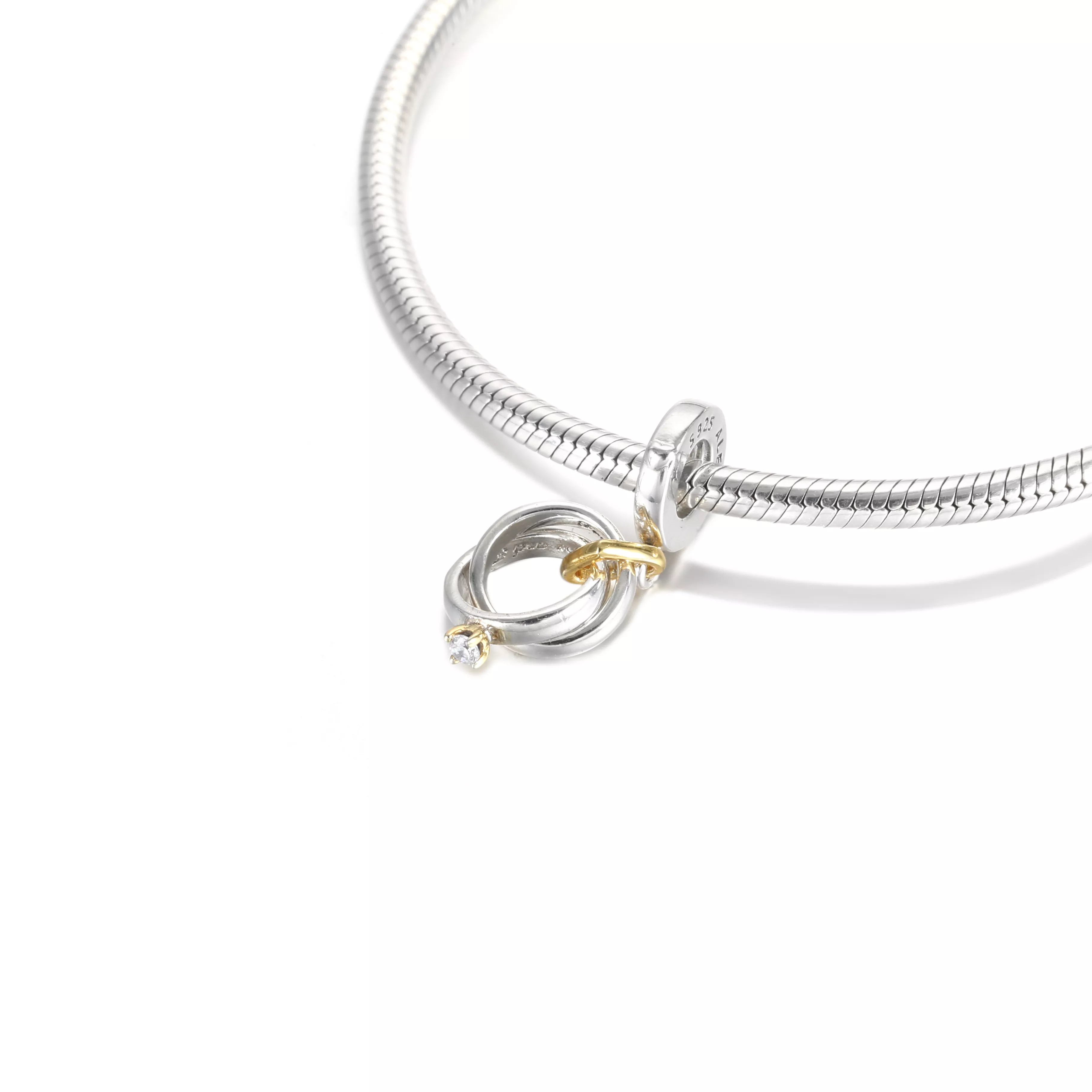 Charm Pendente Alianças De Casamento - 799319C01