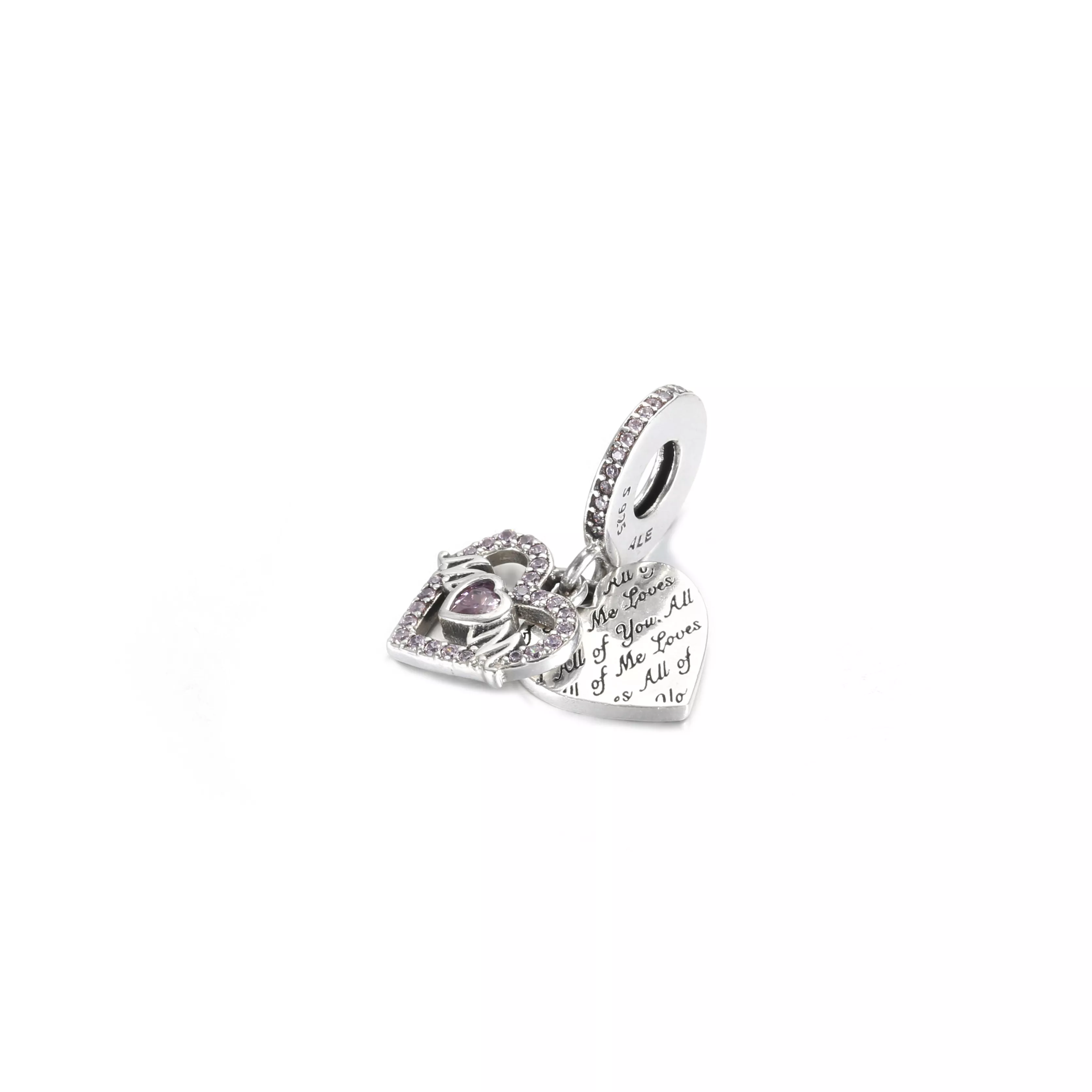 Charm Pendente Coracao E Mamae Pandora - 799402C01