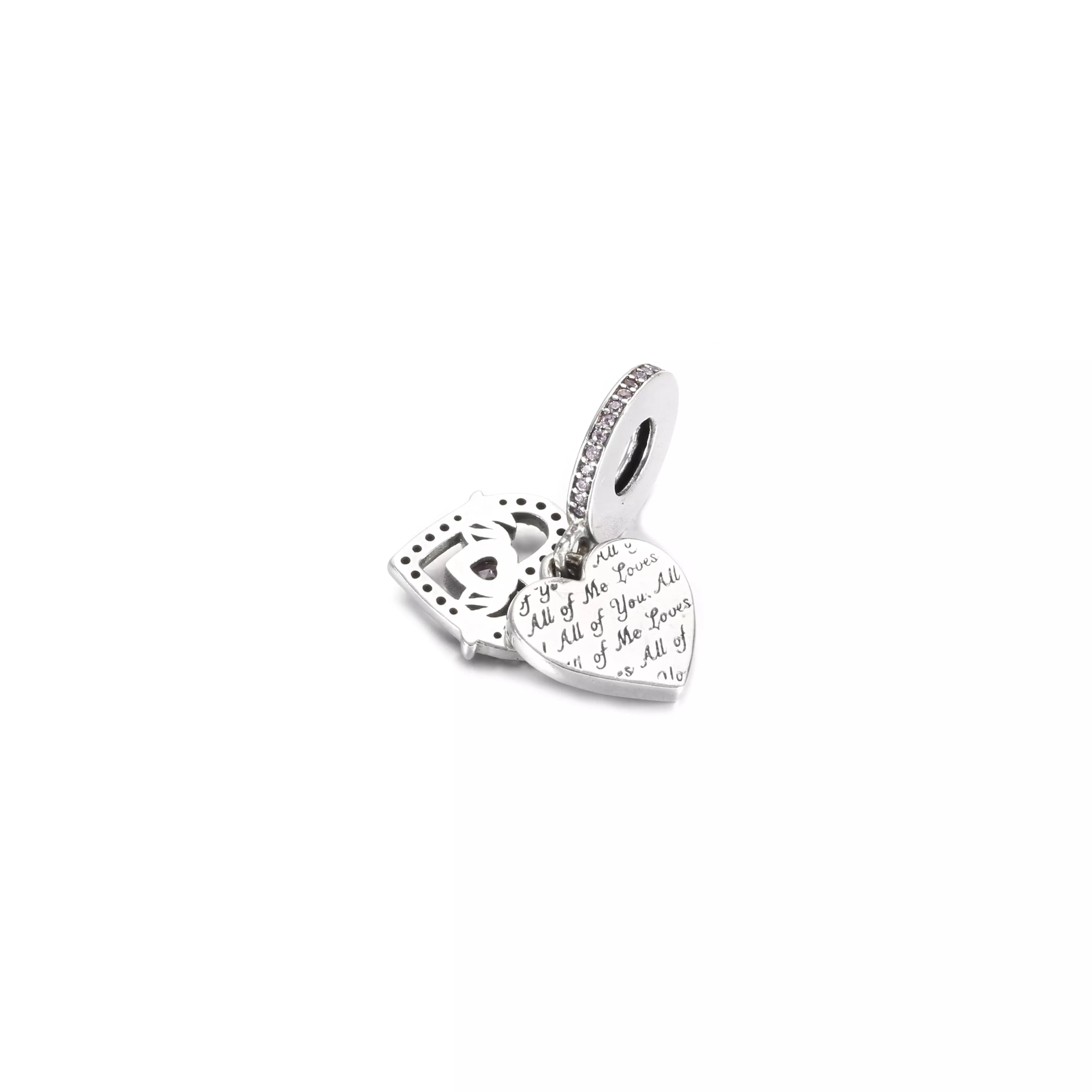 Charm Pendente Coracao E Mamae Pandora - 799402C01