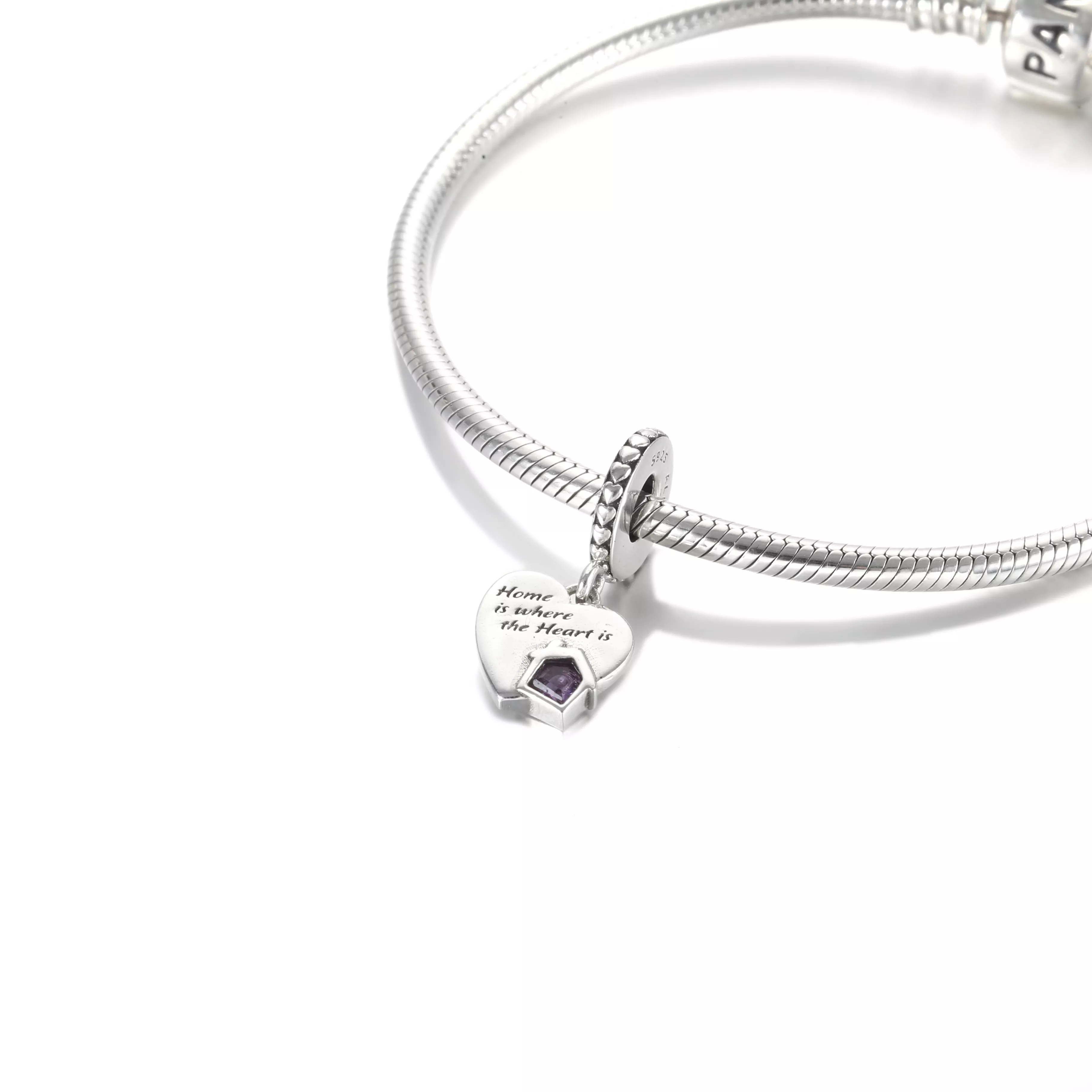 Charm Pendente De Coração Amo Meu Lar Pandora - 799324C01