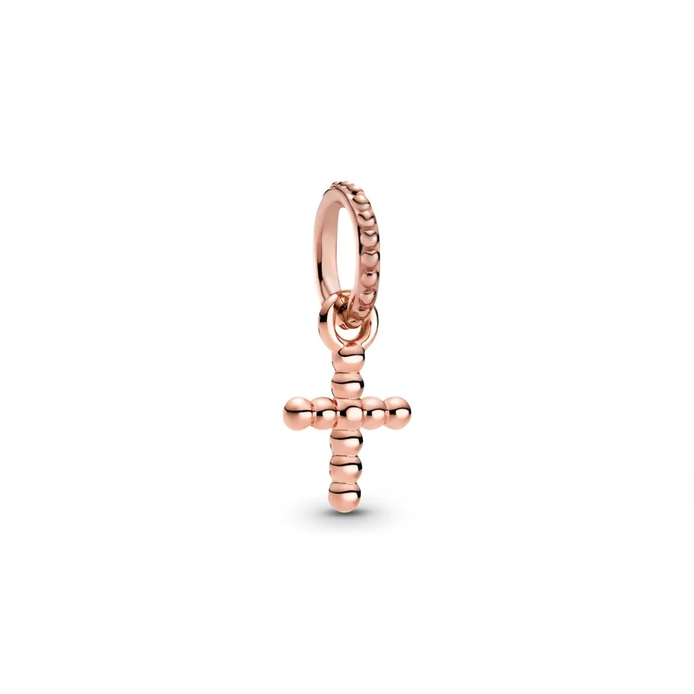 Charm Pendente De Cruz Em Contas - Pandora Rose™