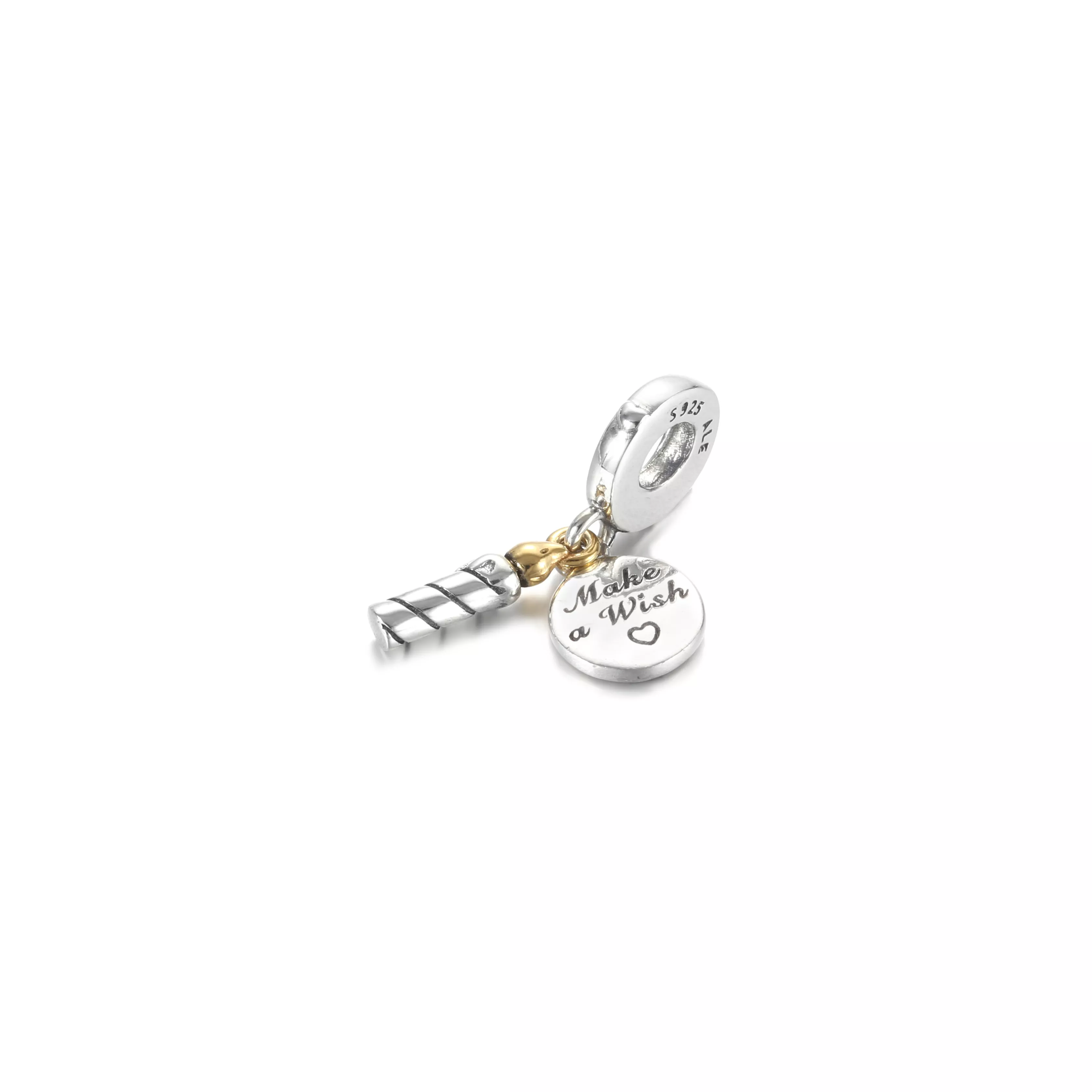 Charm Pendente De Vela De Aniversário Com Ouro 14k - 799328C00