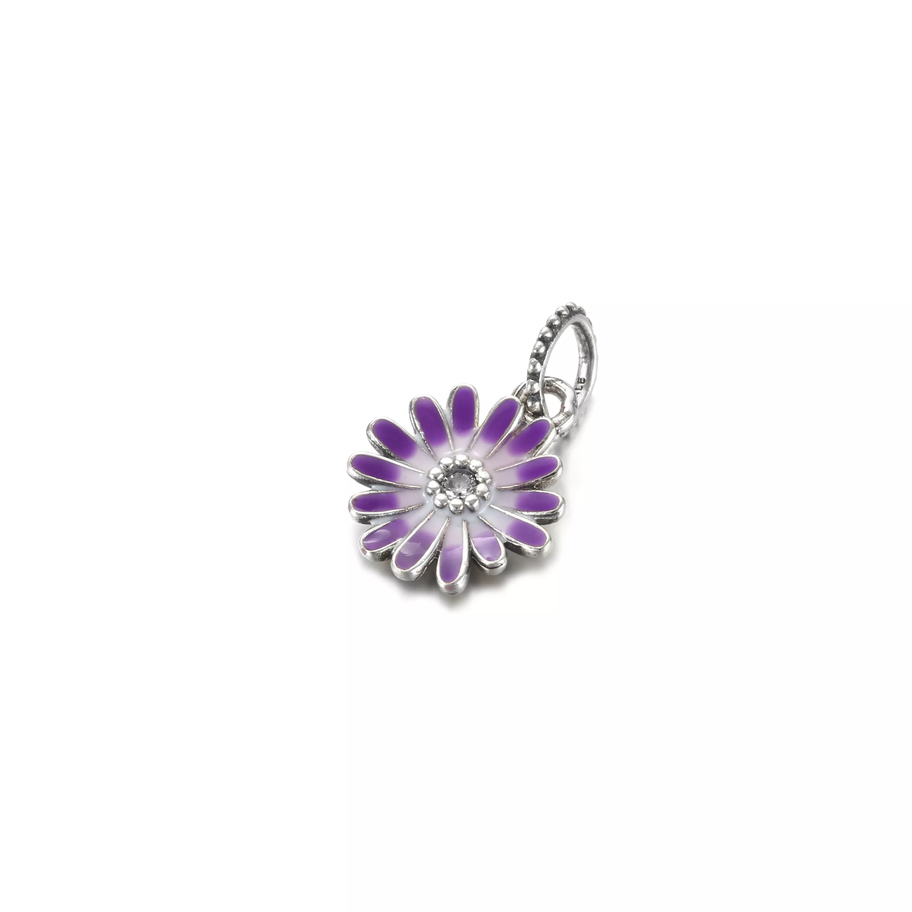 Charm Pendente Flor Margarida Roxa - 798771C01