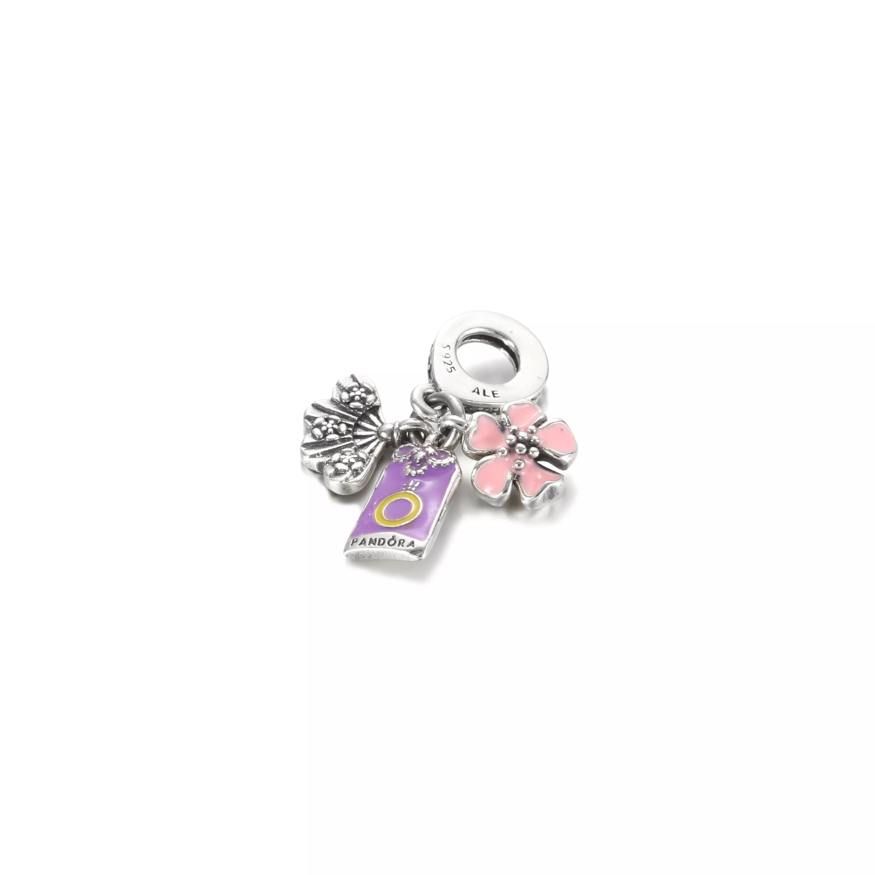 Charm Pendente Japonês Sakura, Omamori & Fan Pandora - 799326C01