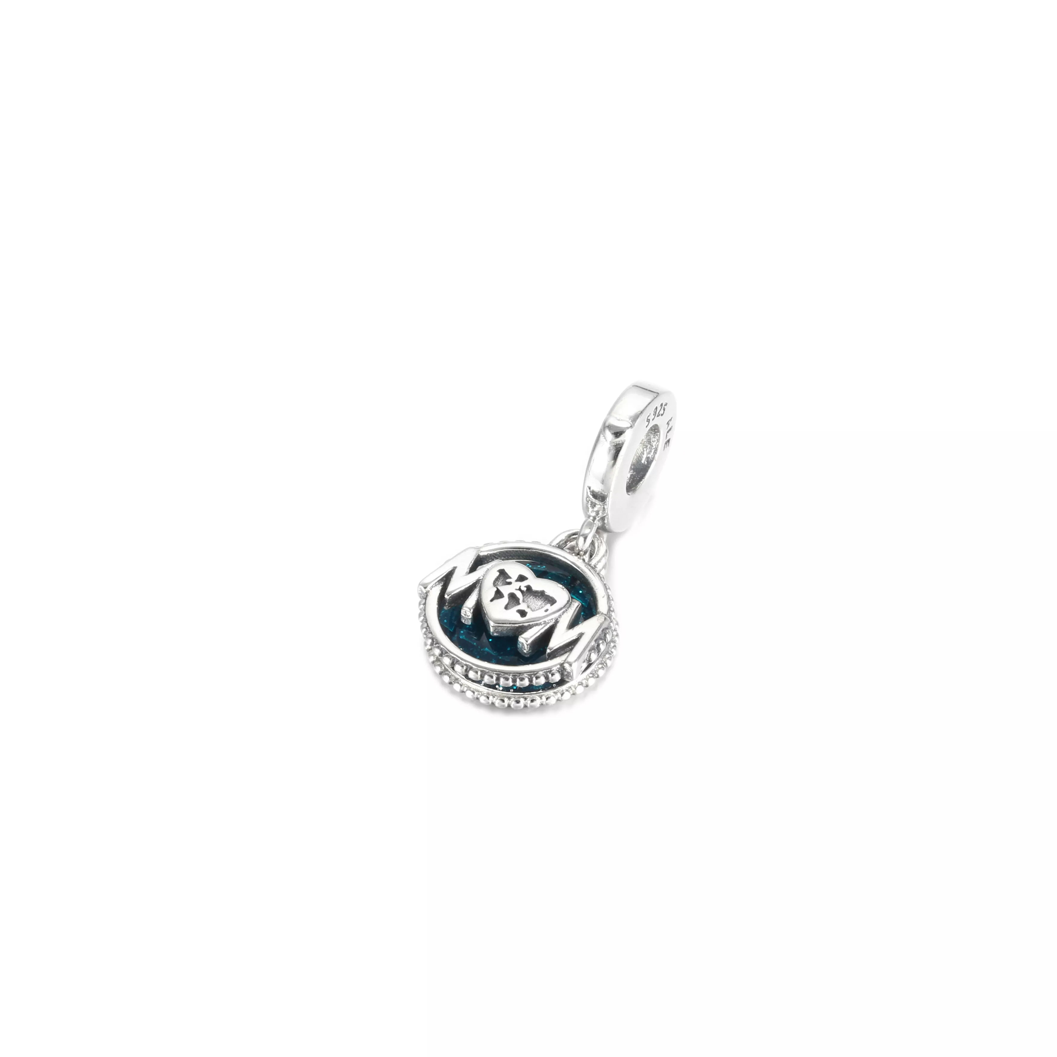 Charm Pendente Mamae Com Globo Em Glitter Pandora - 799368C01