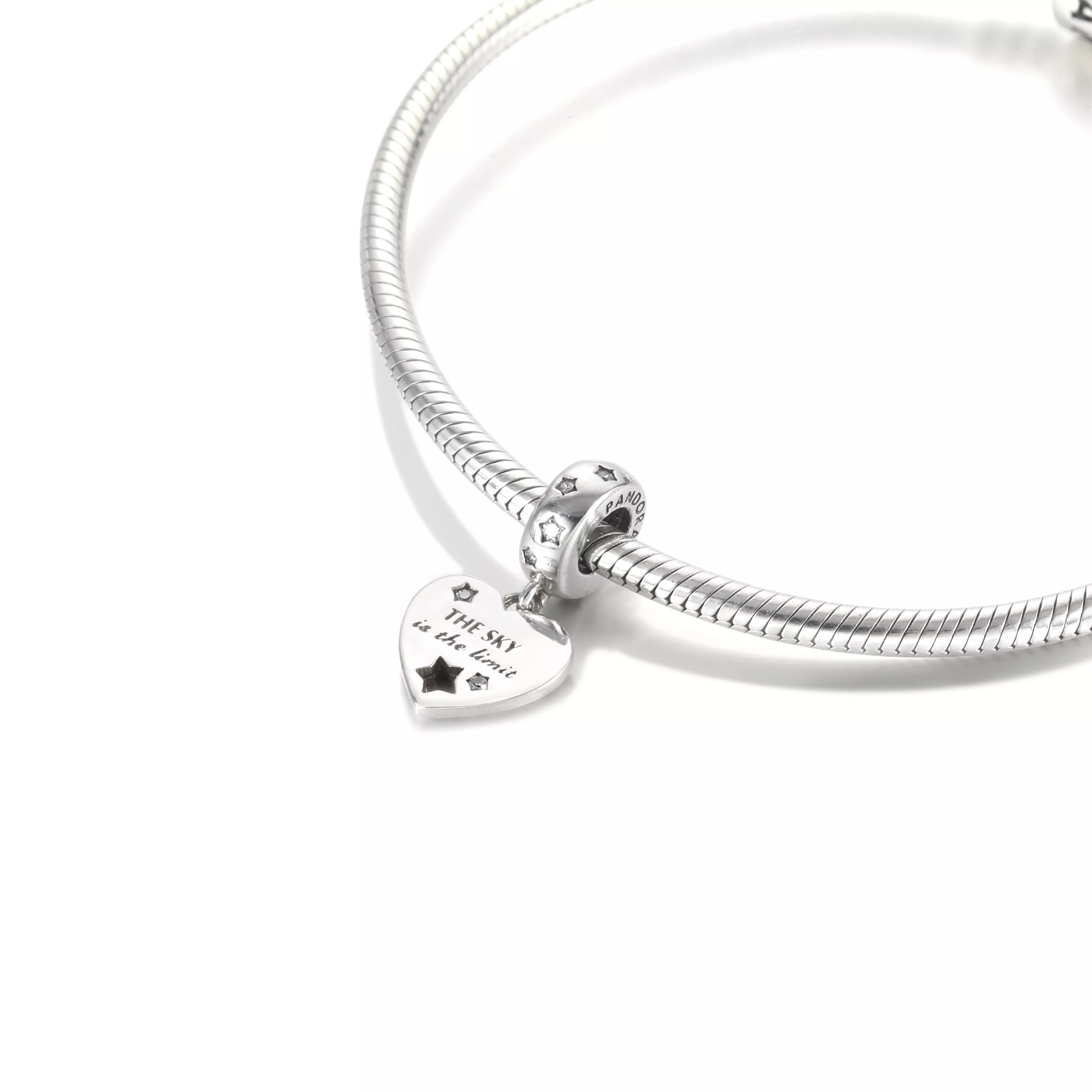Charm Pendente Parabéns Com Coração E Estrelas Pandora - 799323C01