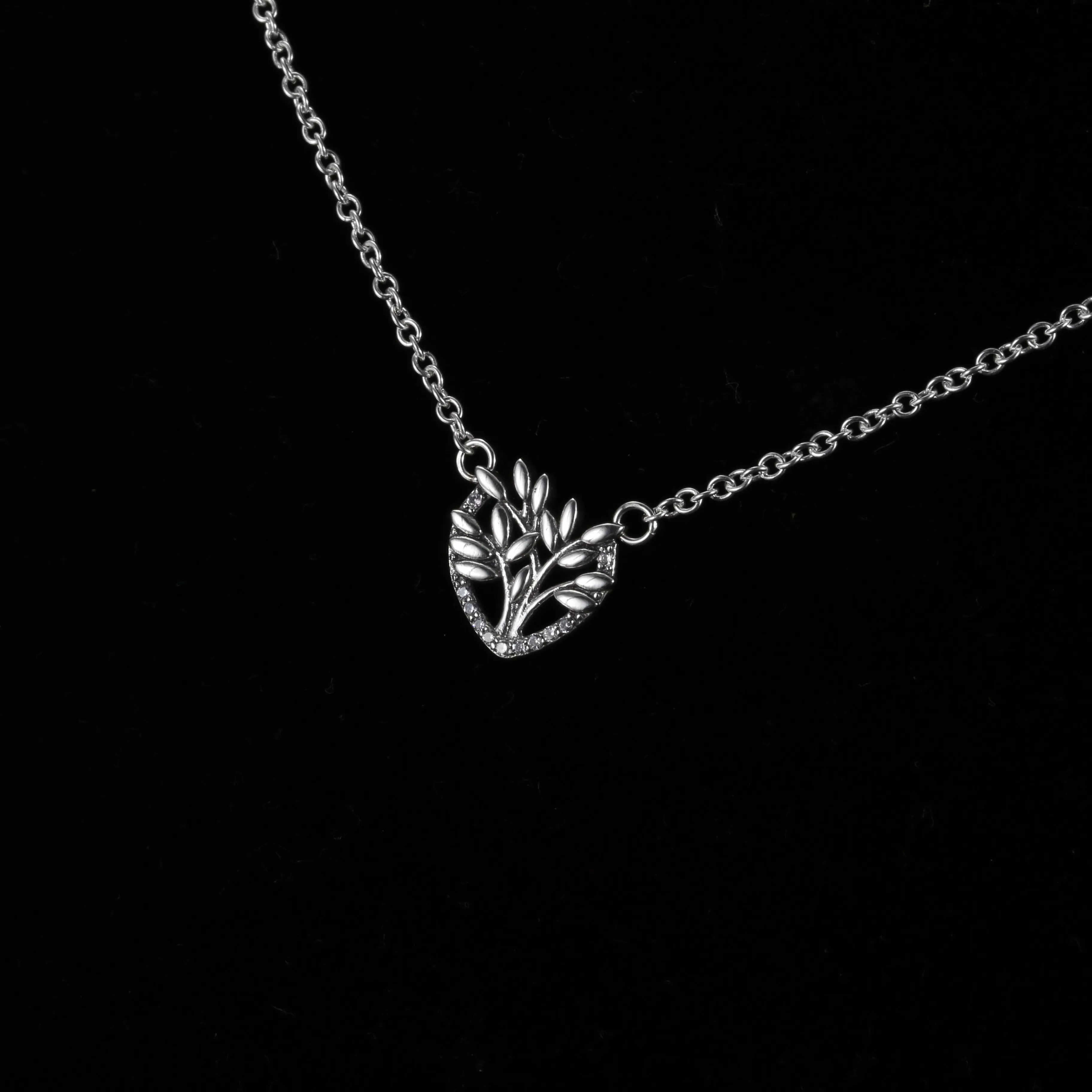 Colar Coração Árvore Da Família - 399261C01