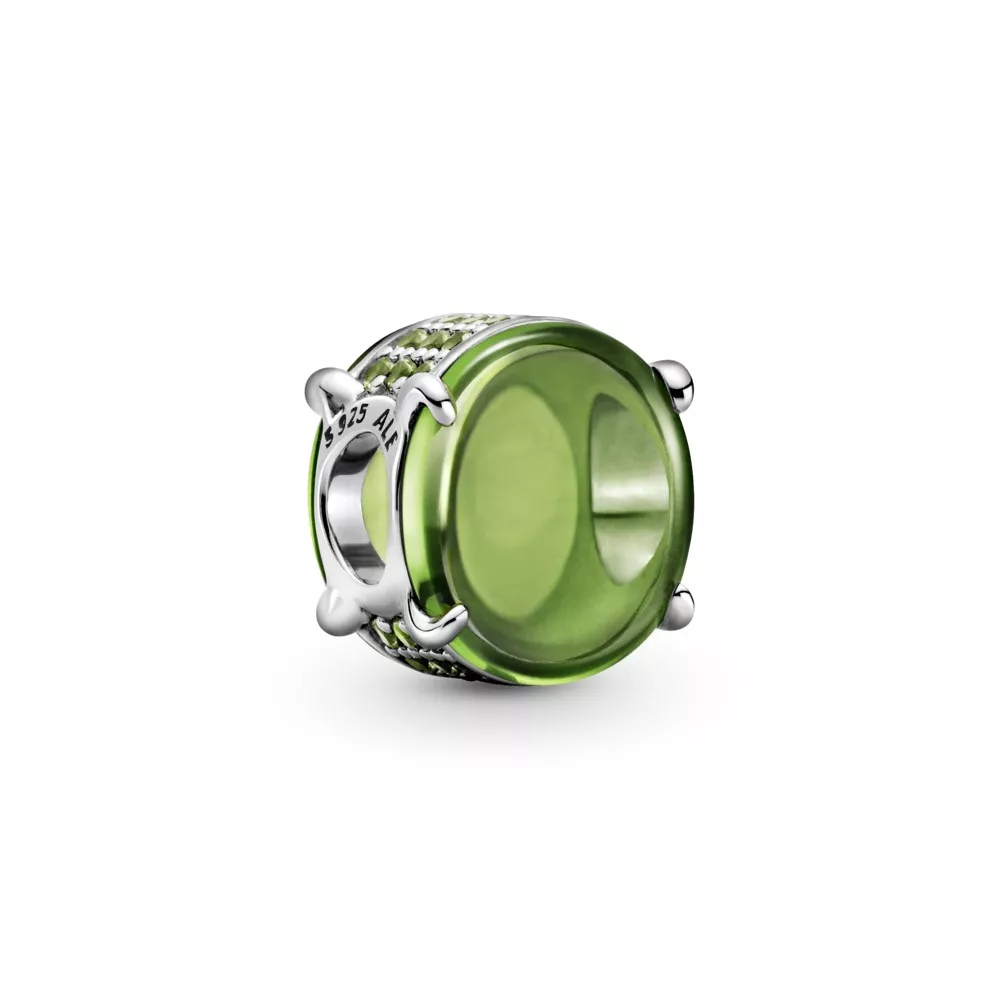 Conta Cabochon Verde Pandora - 799309C02