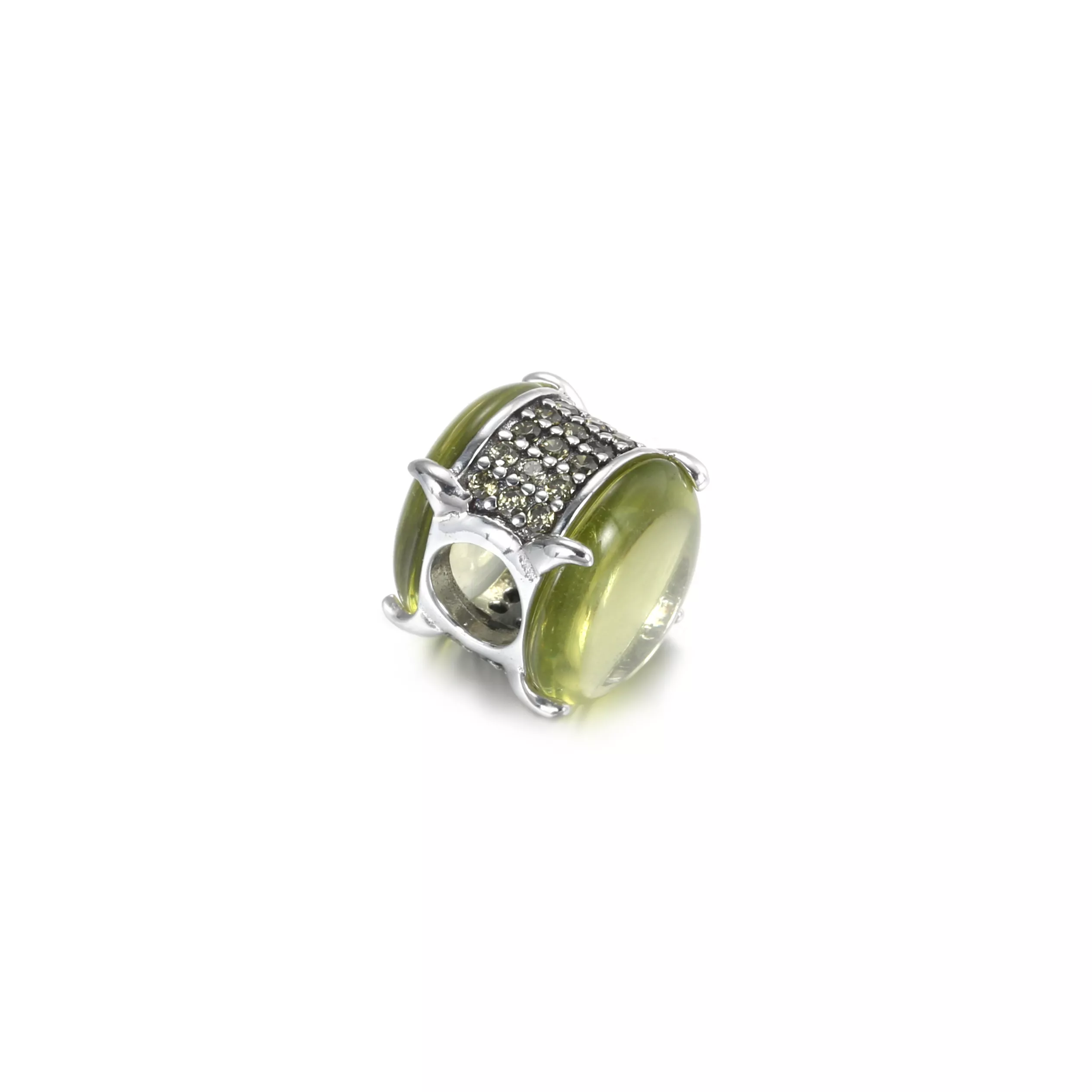 Conta Cabochon Verde Pandora - 799309C02