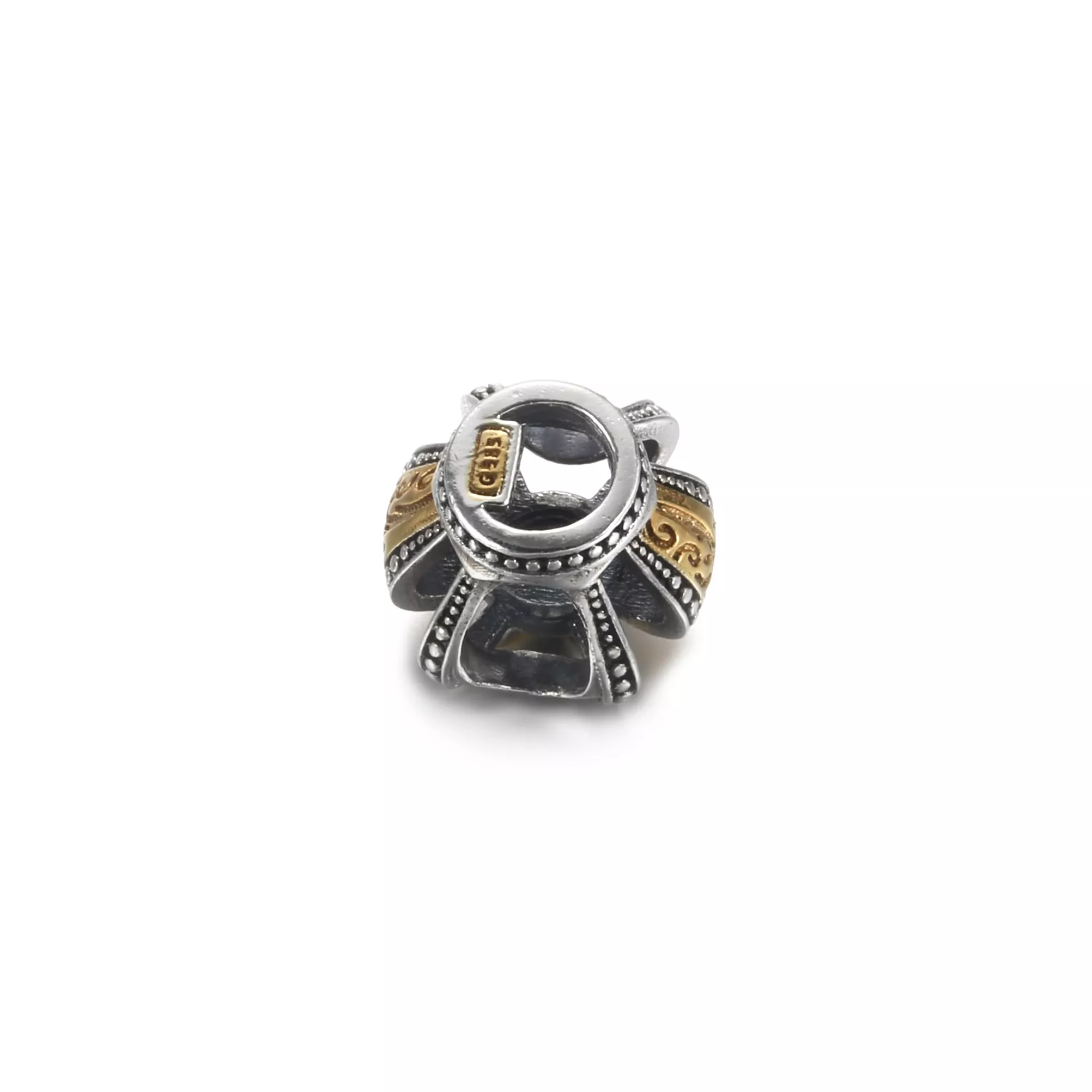 Conta Coroa Real, Prata e Ouro 14k Pandora - 799340C00