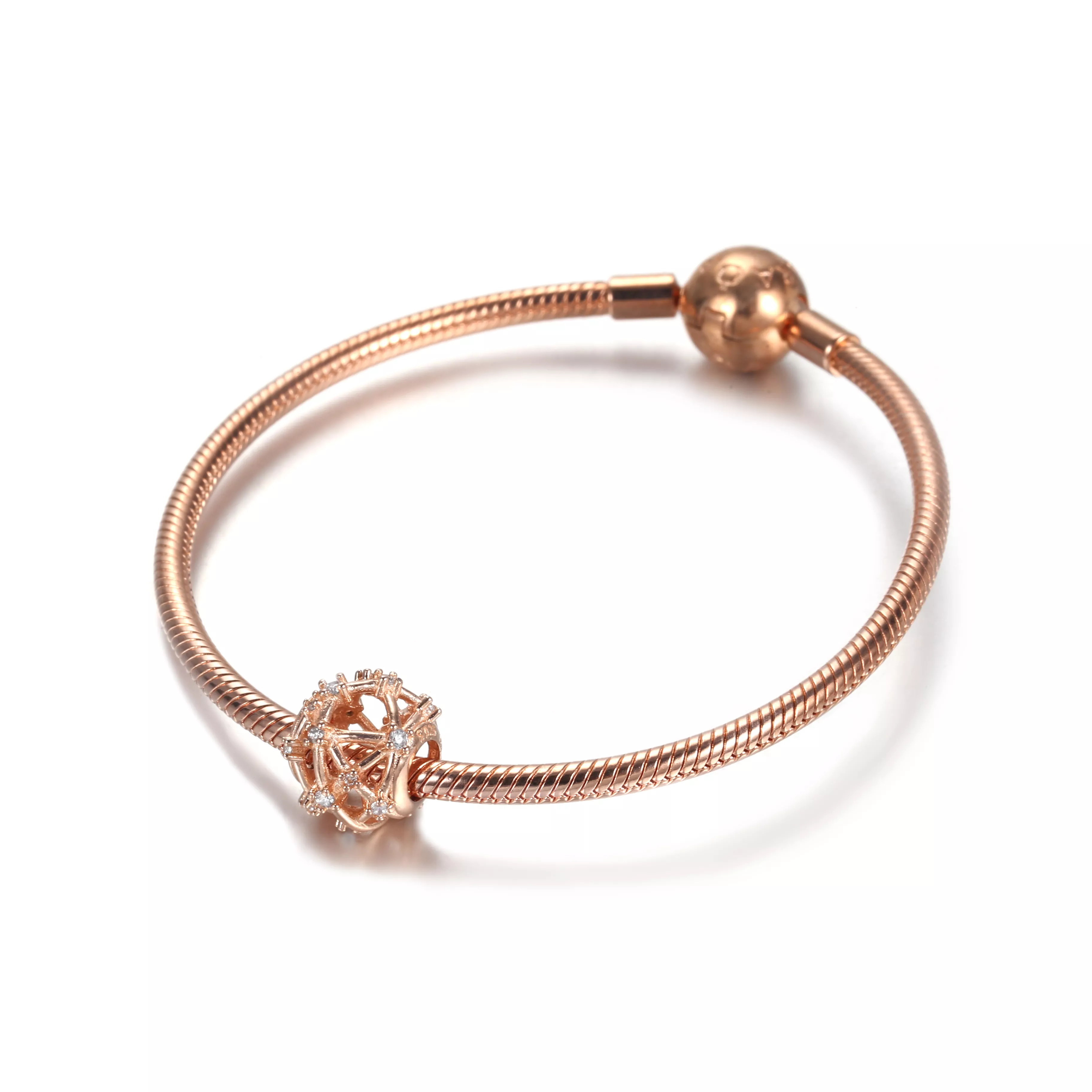 Conta Rendilhada Constelações de Estrelas, Pandora Rose - 789240C01