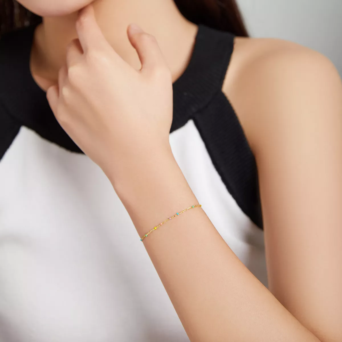 Pulseira arco-íris life Pandora - SCB211