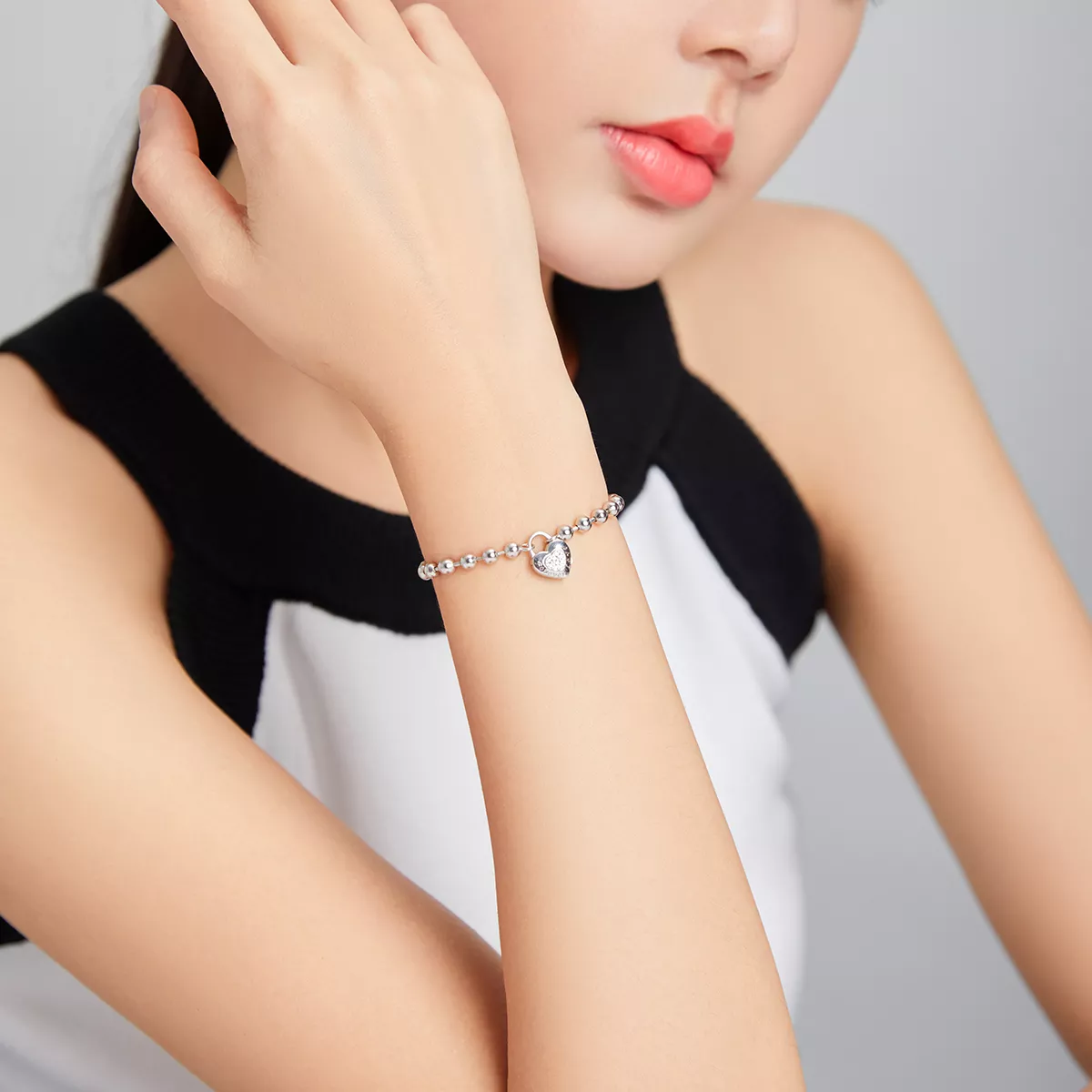 Pulseira Corrente de Contas estilo Pandora - SCB203