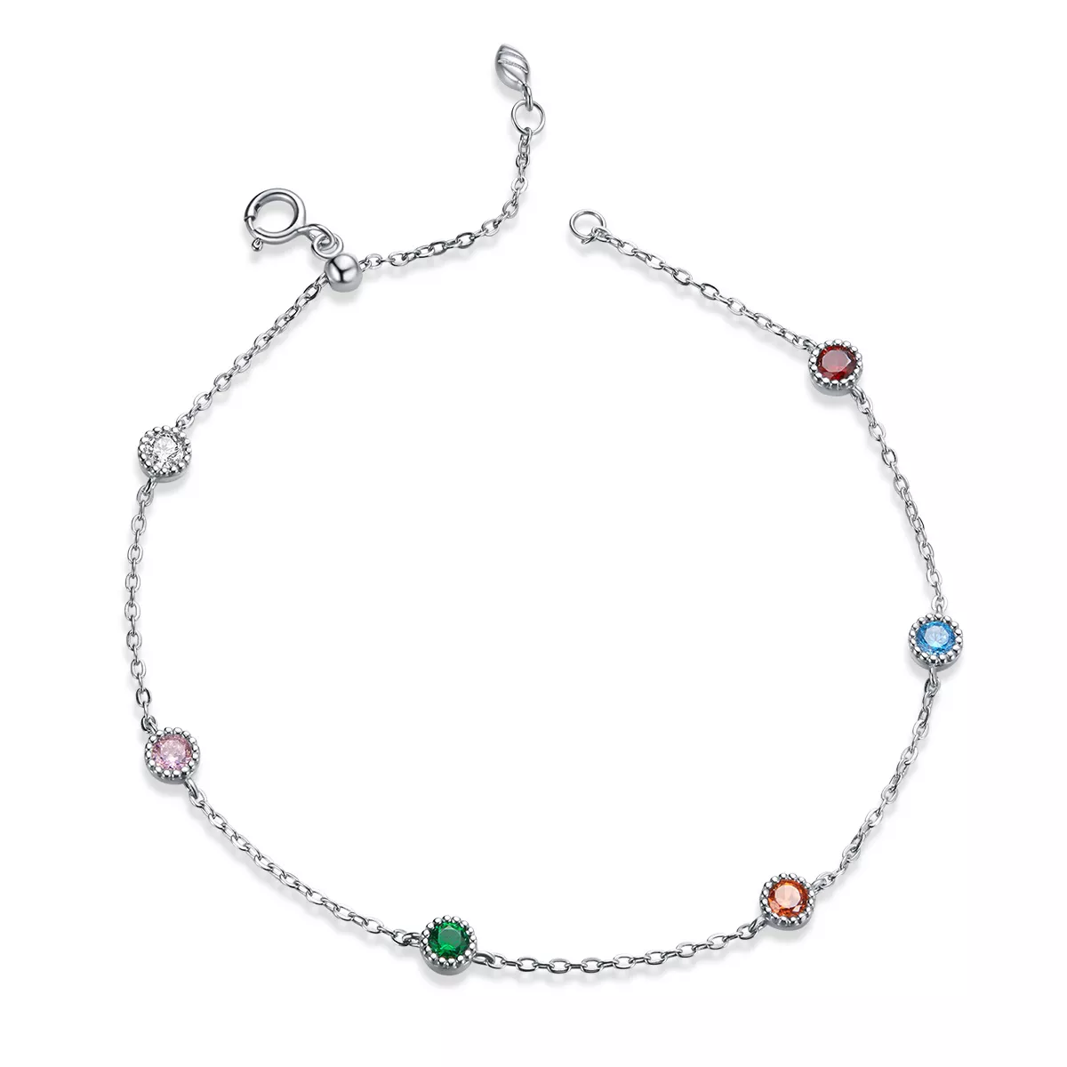 Pulseira Verão colorido estilo Pandora - SCB184