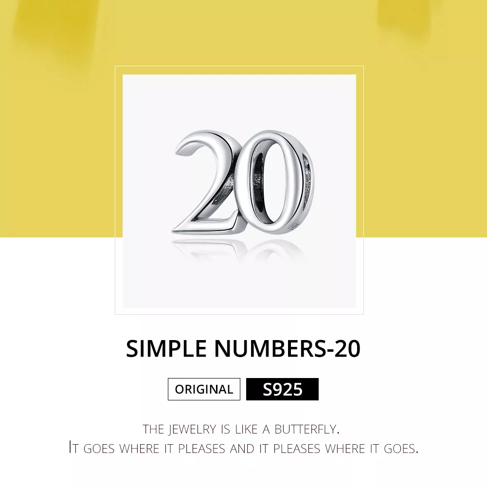 Charm 20º aniversário life Pandora - SCC1623