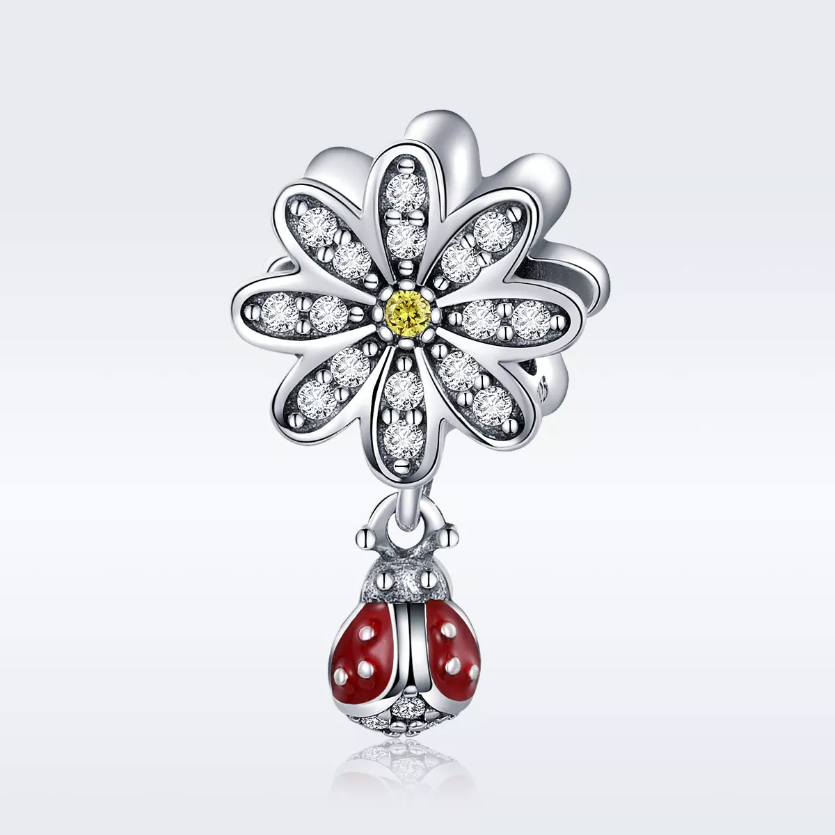 Charm A história da joaninha estilo Pandora - SCC727