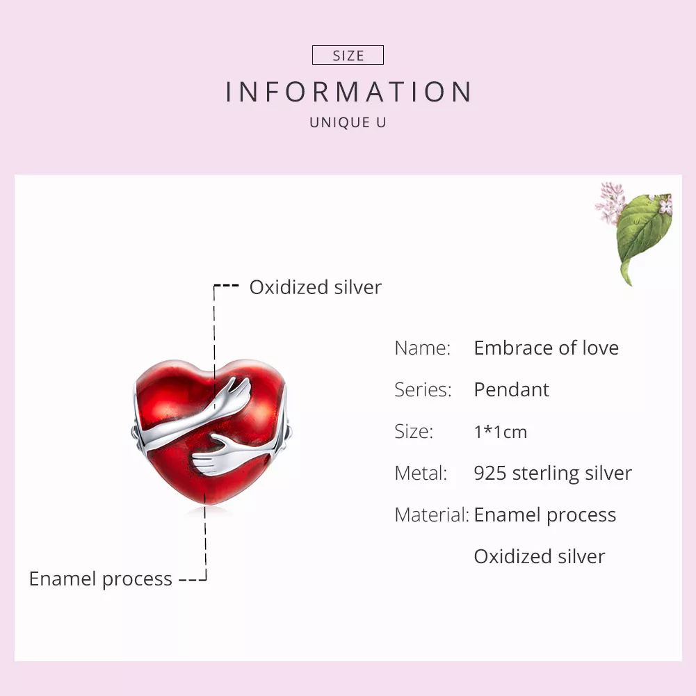 Charm Abraços de amor life Pandora - SCC1847