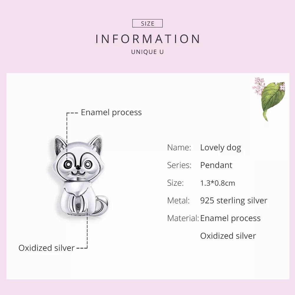 Charm Adoravel Cao life Pandora - SCC1829