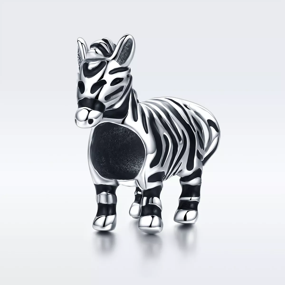 Charm Adorável animal zebra estilo Pandora - SCC550