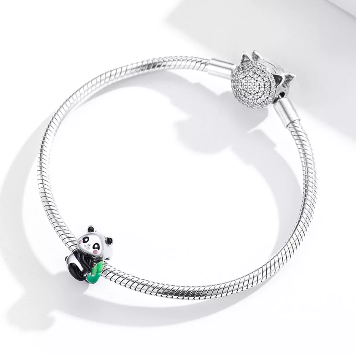 Charm Adorável filhote de panda estilo Pandora - SCC1832