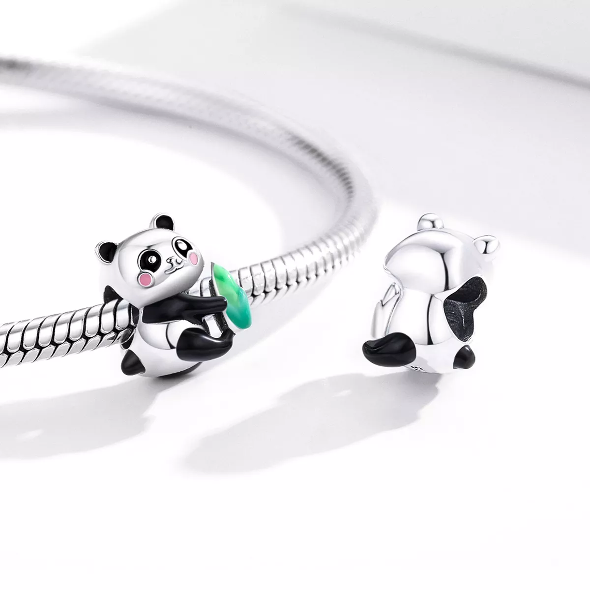 Charm Adorável filhote de panda estilo Pandora - SCC1832
