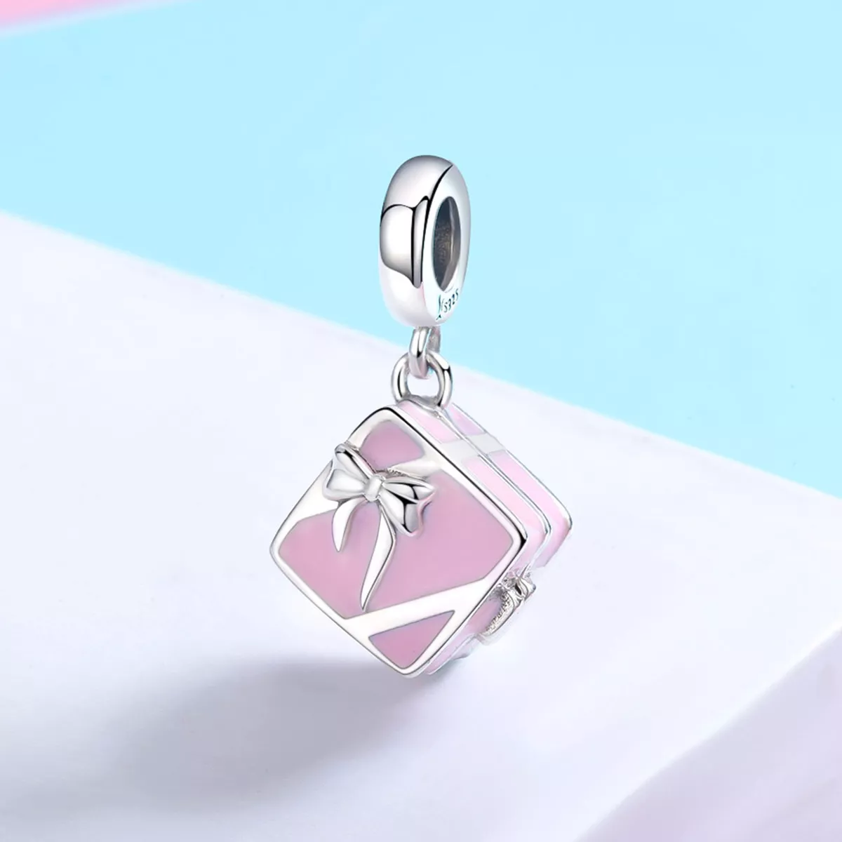 Charm Aliança de casamento estilo Pandora - SCC549