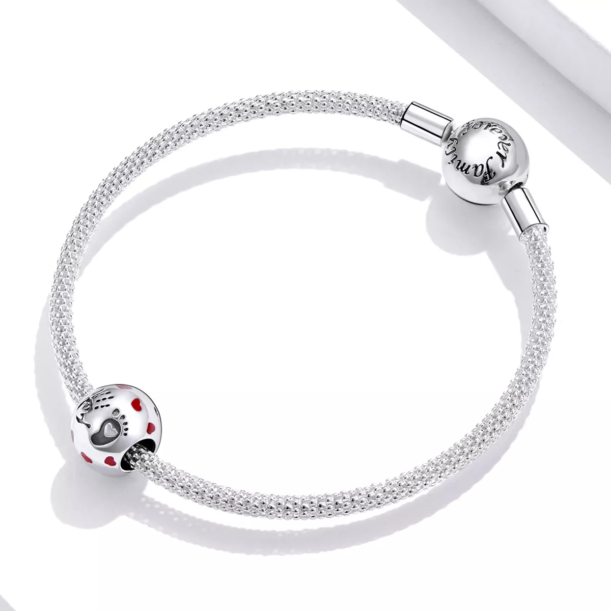 Charm Amor na palma da mão estilo Pandora - SCC1827