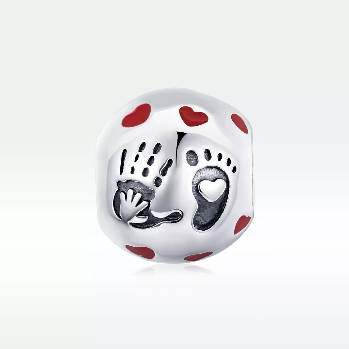 Charm Amor na palma da mão estilo Pandora - SCC1827