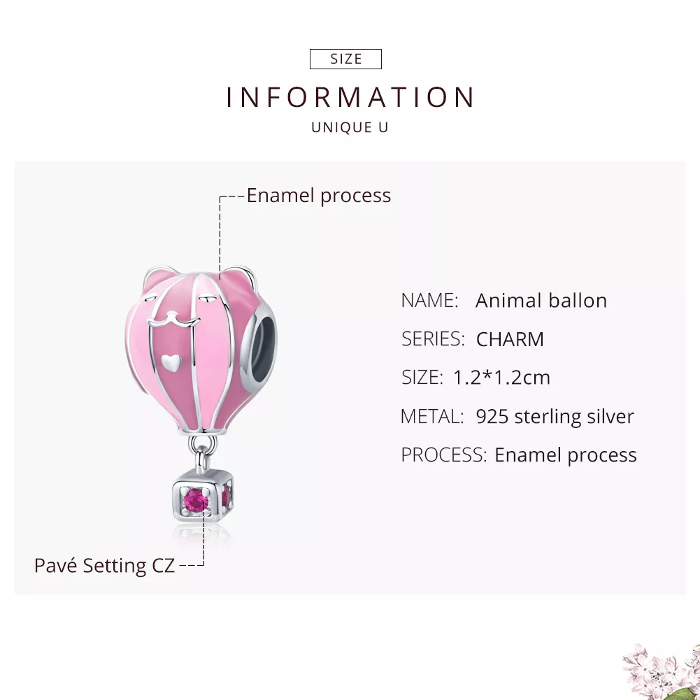 Charm Animal Ballon life Pandora - SCC1378