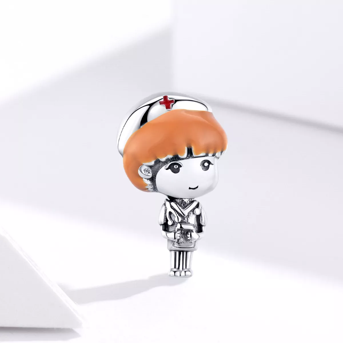 Charm Anjo de branco Enfermeira estilo Pandora - SCC1548