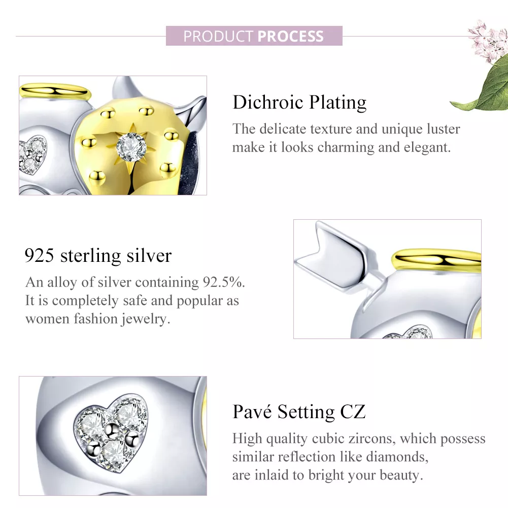 Charm Anjo demónio life Pandora - BSC107