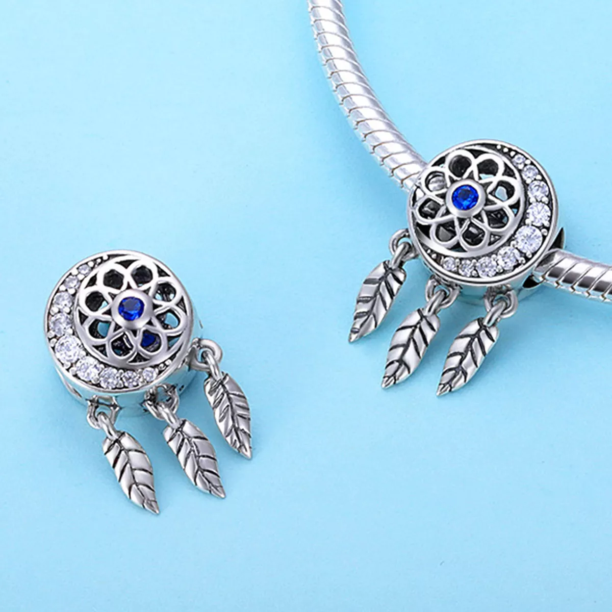 Charm Apanhador de sonhos espiritual estilo Pandora - SCC718