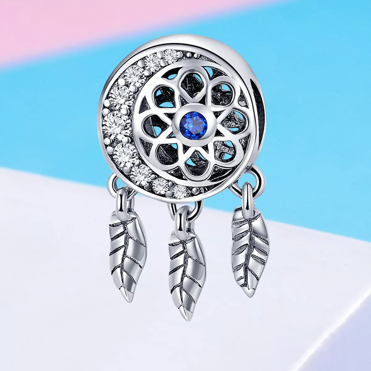 Charm Apanhador de sonhos espiritual estilo Pandora - SCC718