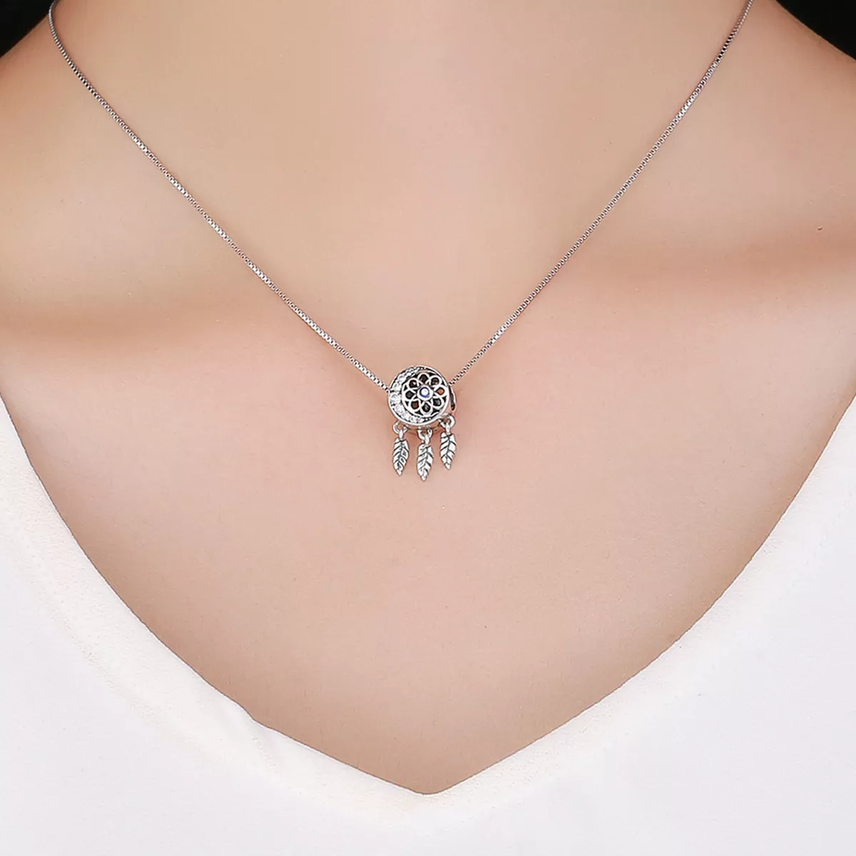 Charm Apanhador de sonhos espiritual estilo Pandora - SCC718