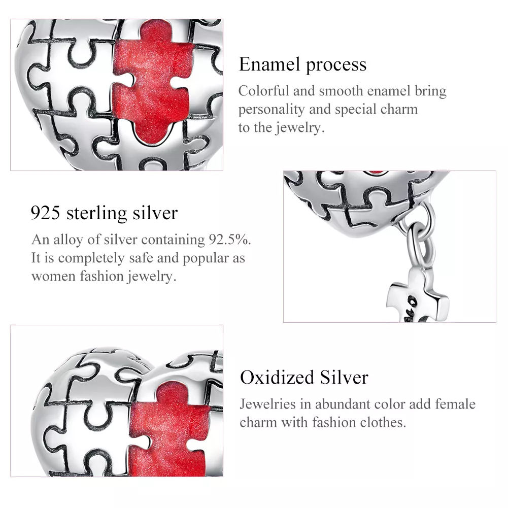 Charm Autismo life Pandora - SCC1635
