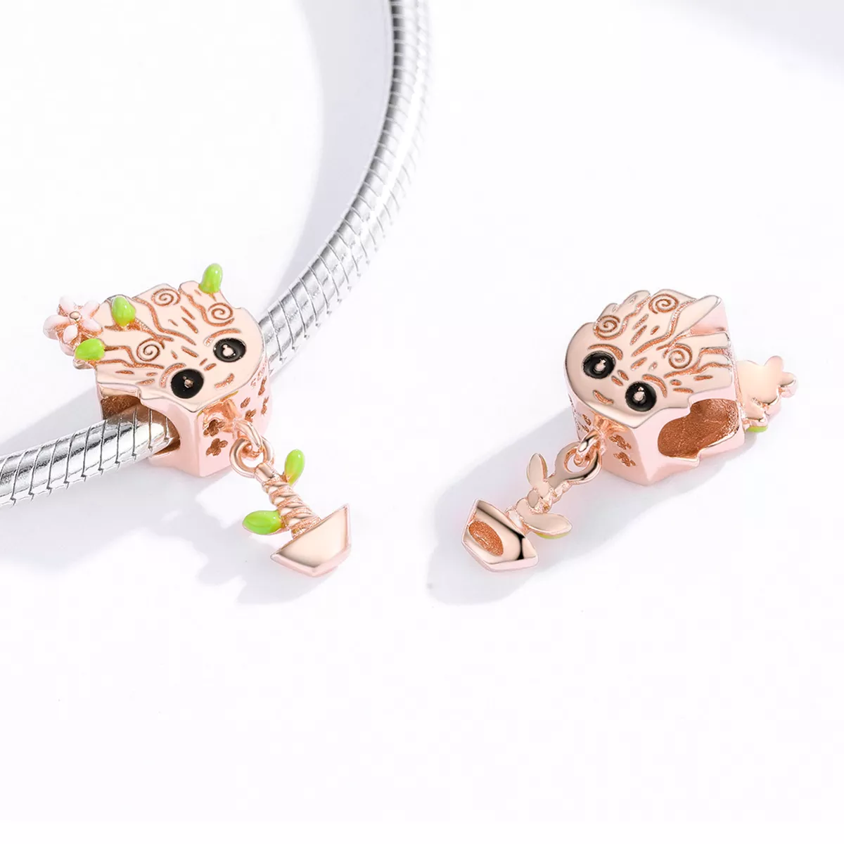 Charm Baby Groot life Pandora Rosa - BSC130