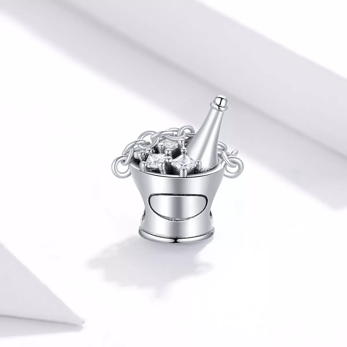 Charm Balde de champanhe estilo Pandora - SCC1687