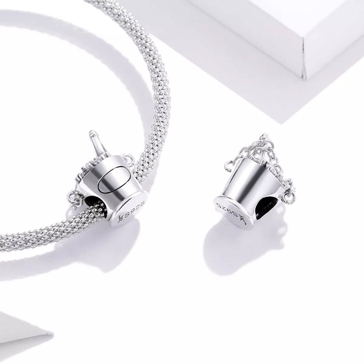 Charm Balde de champanhe estilo Pandora - SCC1687