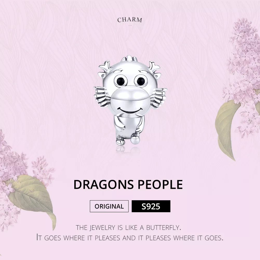 Charm Bebê dragão life Pandora - SCC1489