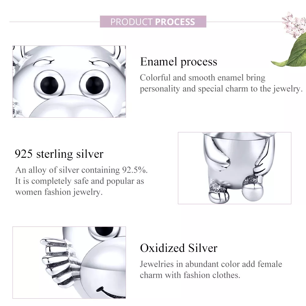 Charm Bebê dragão life Pandora - SCC1489