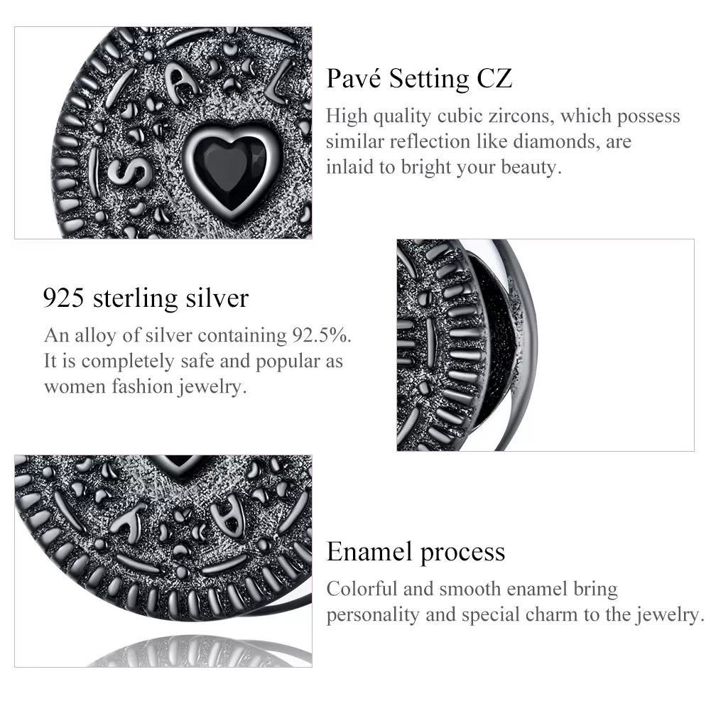 Charm Biscoito Sndwich life Pandora - BSC352