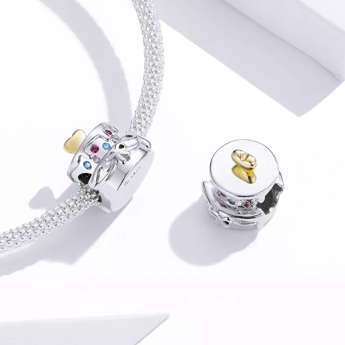 Charm Bolo de casamento estilo Pandora - BSC267