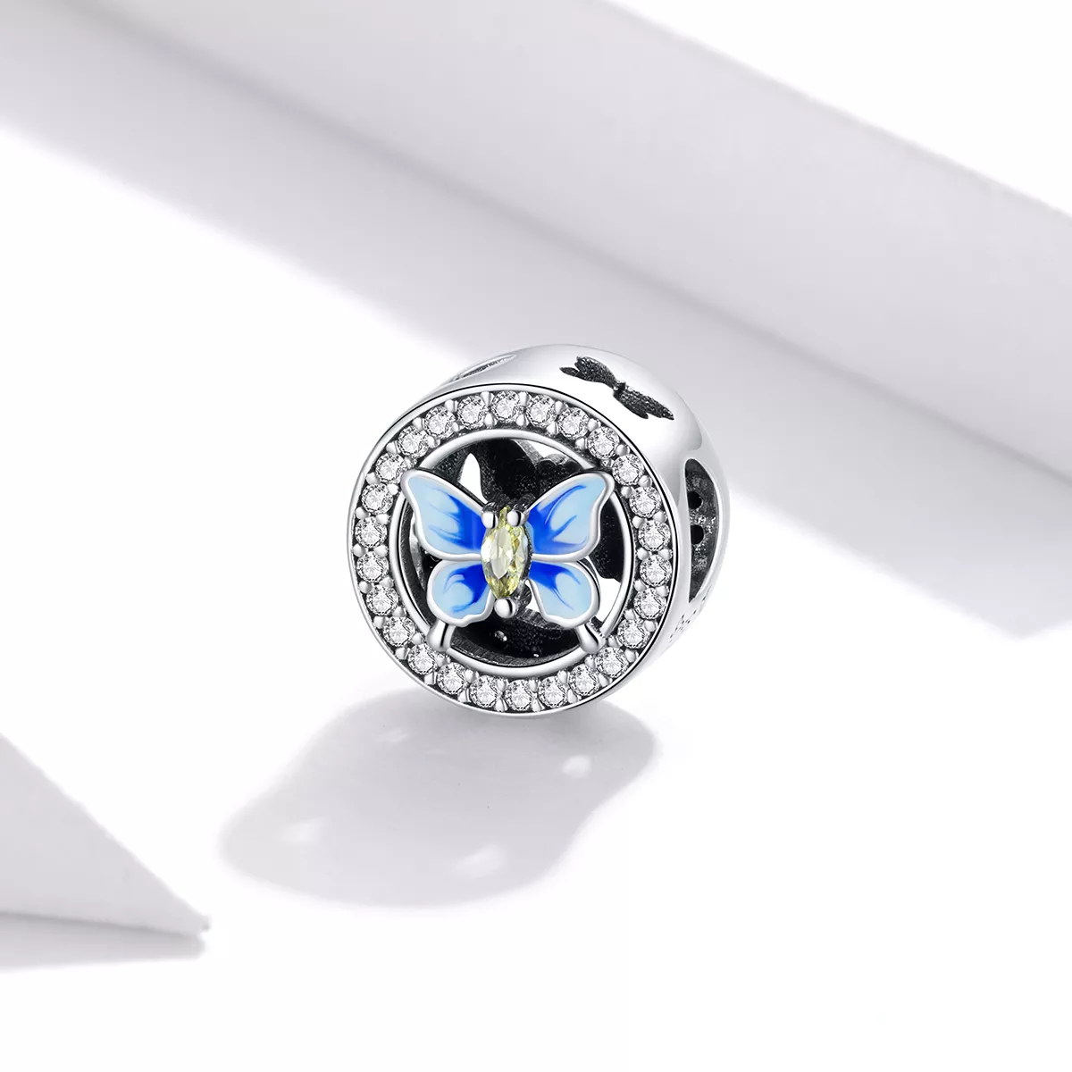 Charm Borboleta colorida estilo Pandora - SCC1682