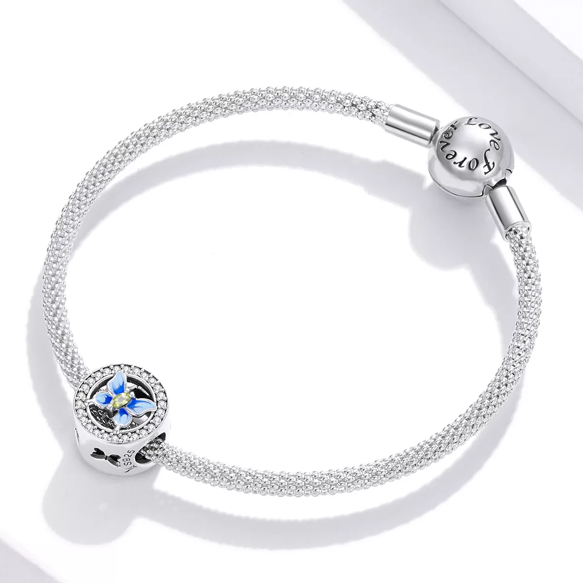 Charm Borboleta colorida estilo Pandora - SCC1682