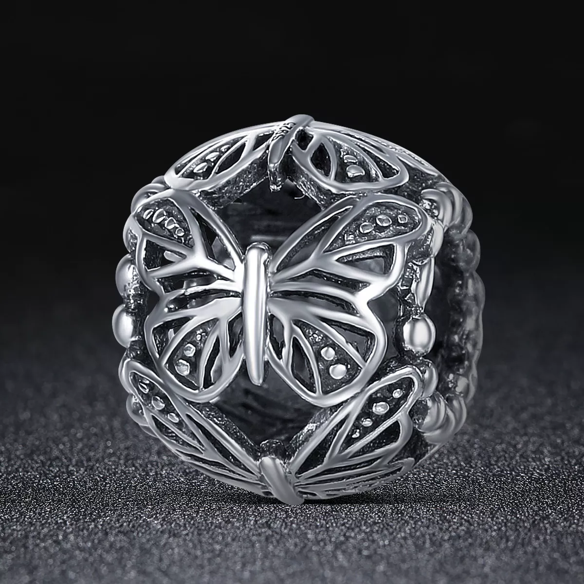 Charm Borboleta vintage estilo Pandora - SCC491