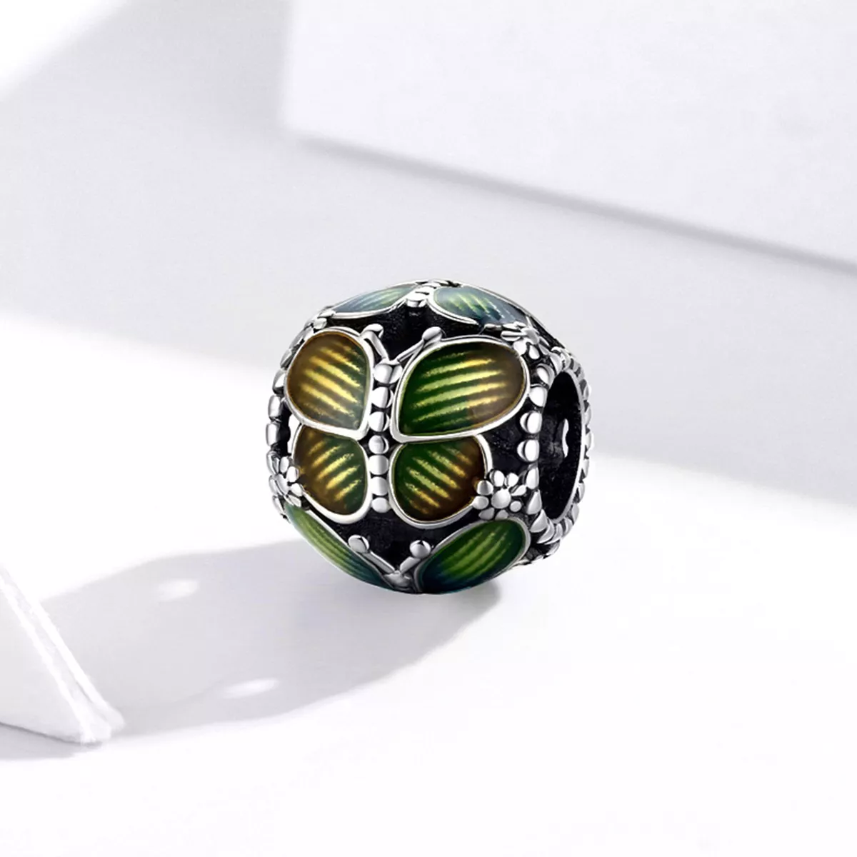 Charm Borboletas fantasia estilo Pandora - SCC1705