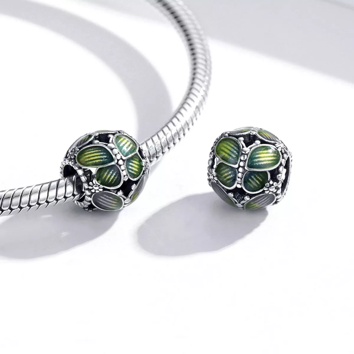 Charm Borboletas fantasia estilo Pandora - SCC1705