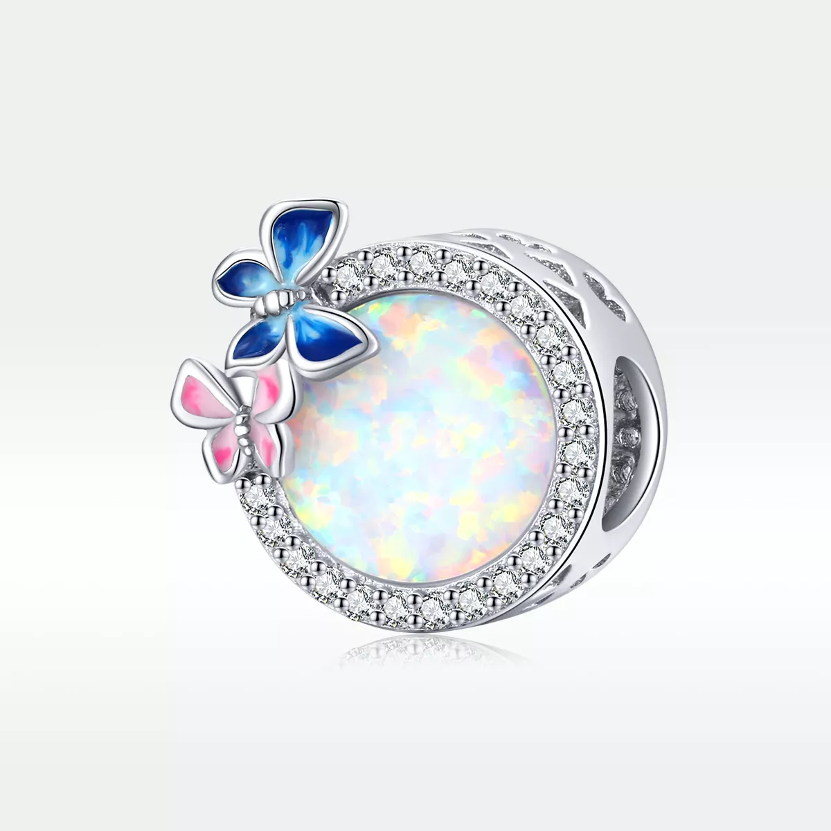 Charm Borboletas na primavera estilo Pandora - SCC1730