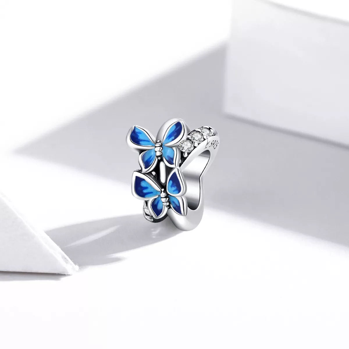 Charm Borboletas voadoras estilo Pandora - SCC1731
